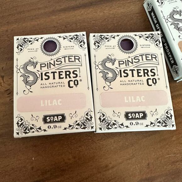 NIB 10-pk‎ Lot Spinster Sisters Co Moisturizing, Scent Variety Soap Bars  4.5 Oz - Picture 3 of 16